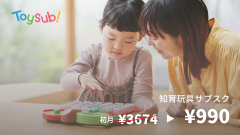 "Toysub!" is a subscription service that delivers educational toys tailored to each individual.
