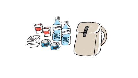 10. Check your emergency supplies and evacuation shelter